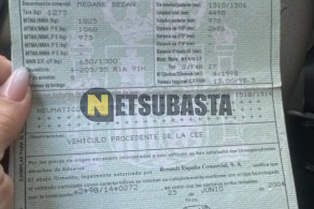 Renault Megane 2.0 16v 2004