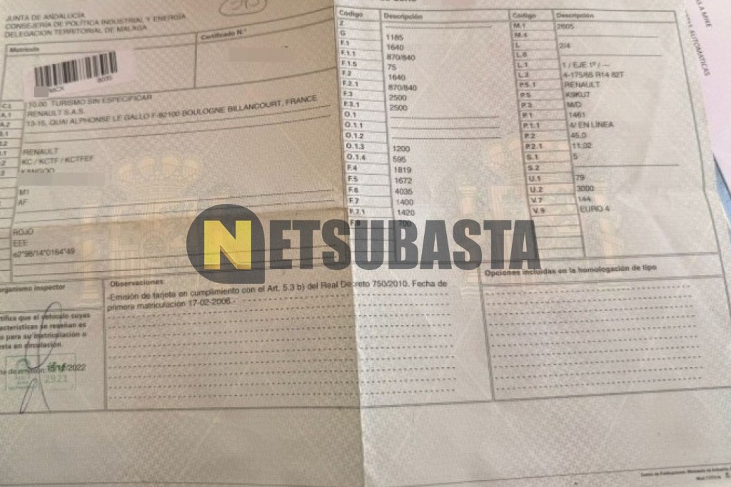 Renault Kangoo 1.5 dCi 2006