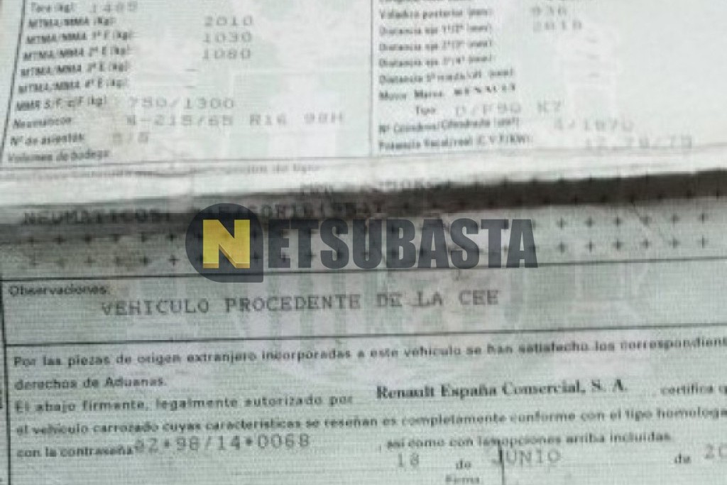 Renault Scenic RX4 1.9 dCi 2002