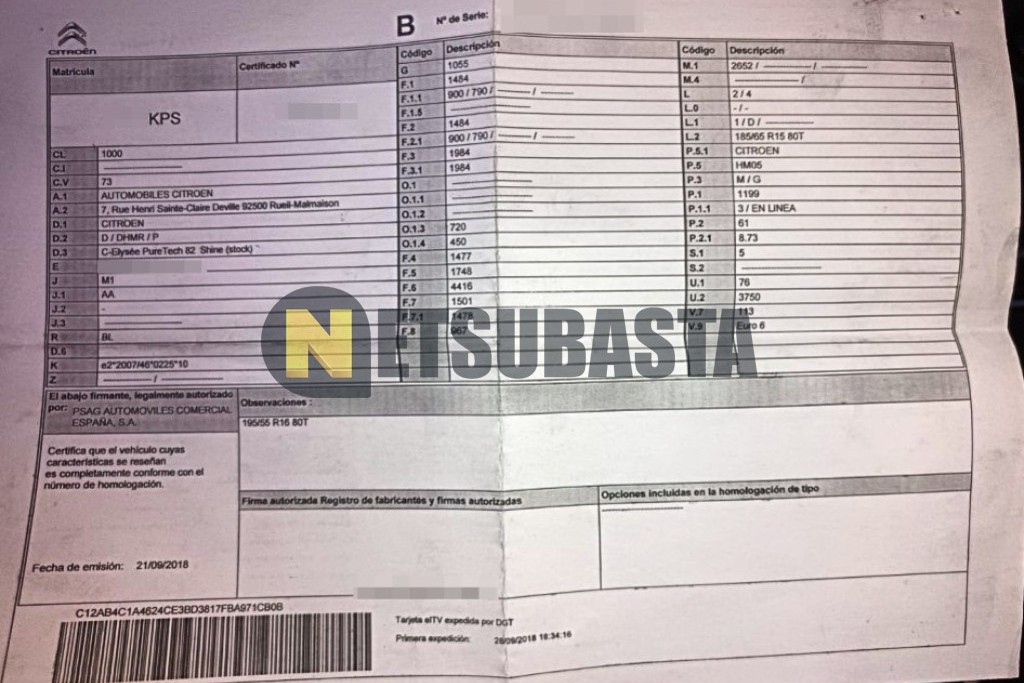 Citroën C-Elysée 1.2 PureTech 2018