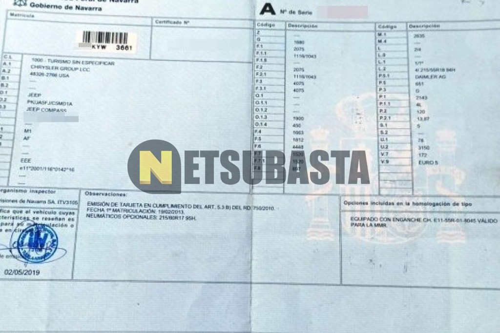 Jeep Compass 2.2 CRD 4x4 2019