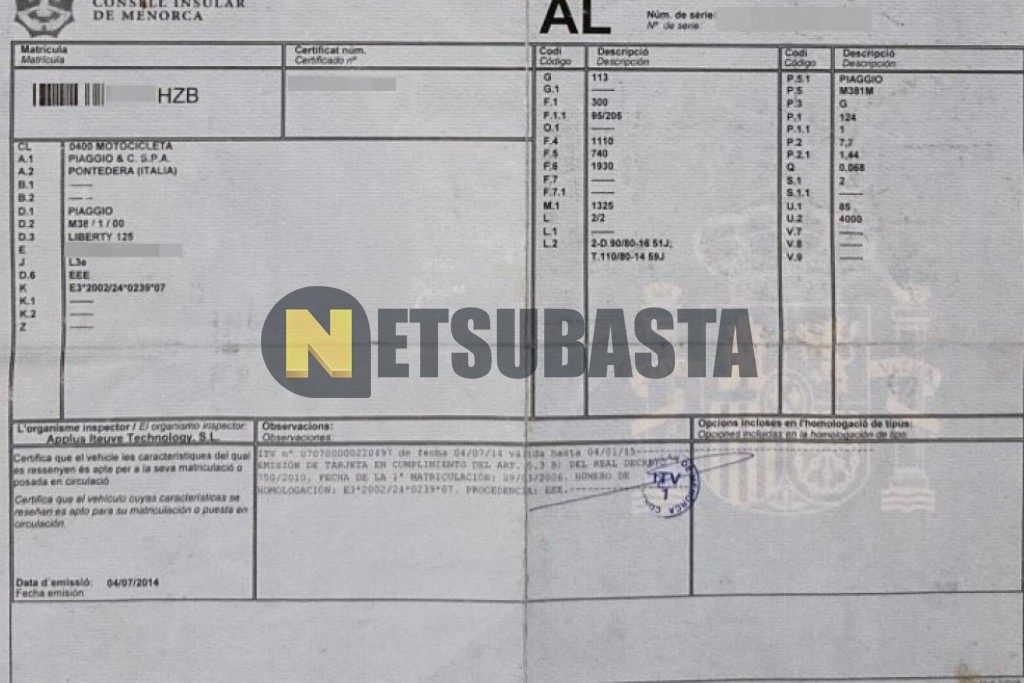 Piaggio Liberty 125 2006