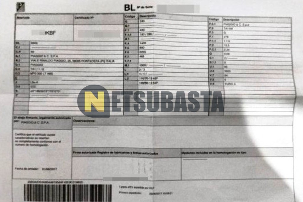 Piaggio MP3 300 Sport 2017