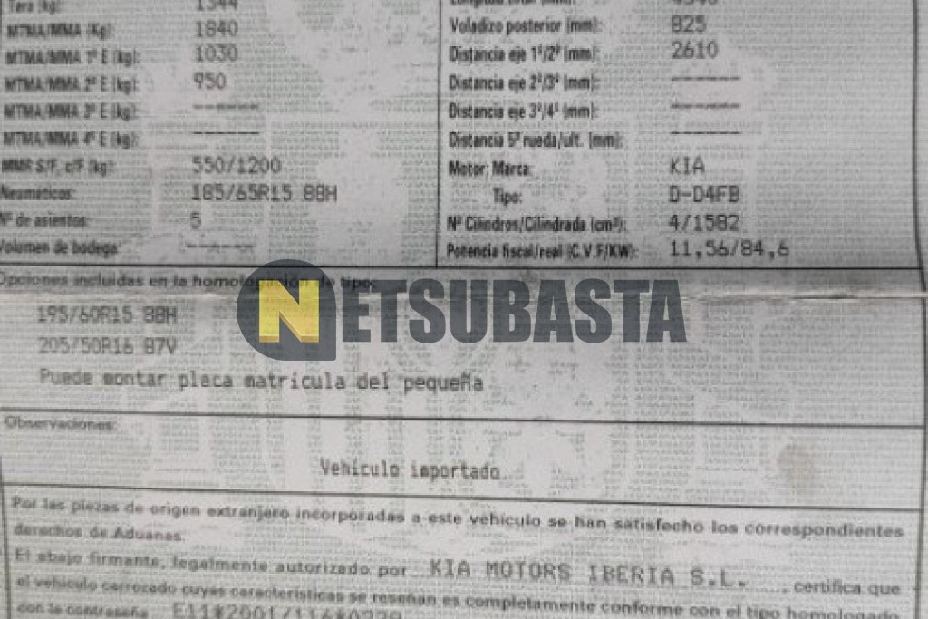 Kia Cerato 1.6 CRDi 2006