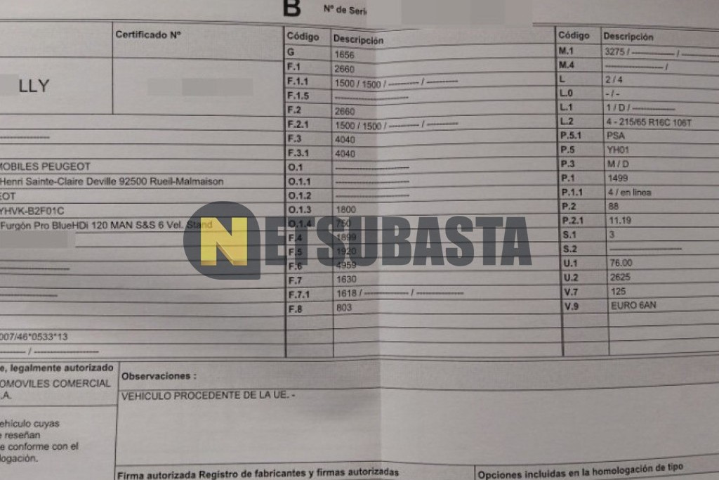 Peugeot Expert 1.5 BlueHDi 2020