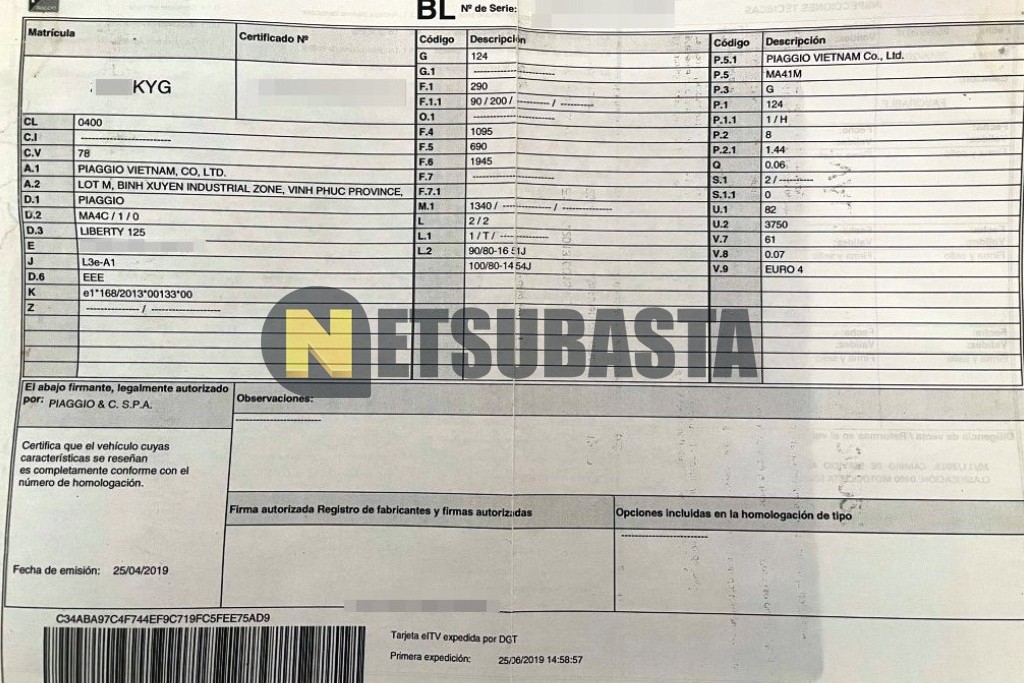 Piaggio Liberty 125 ABS 2019