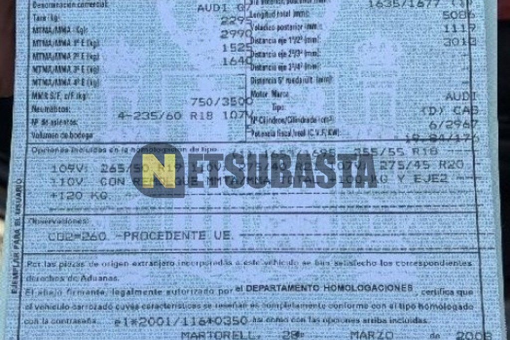 Audi Q7 3.0 TDI quattro tiptronic DPF 2009