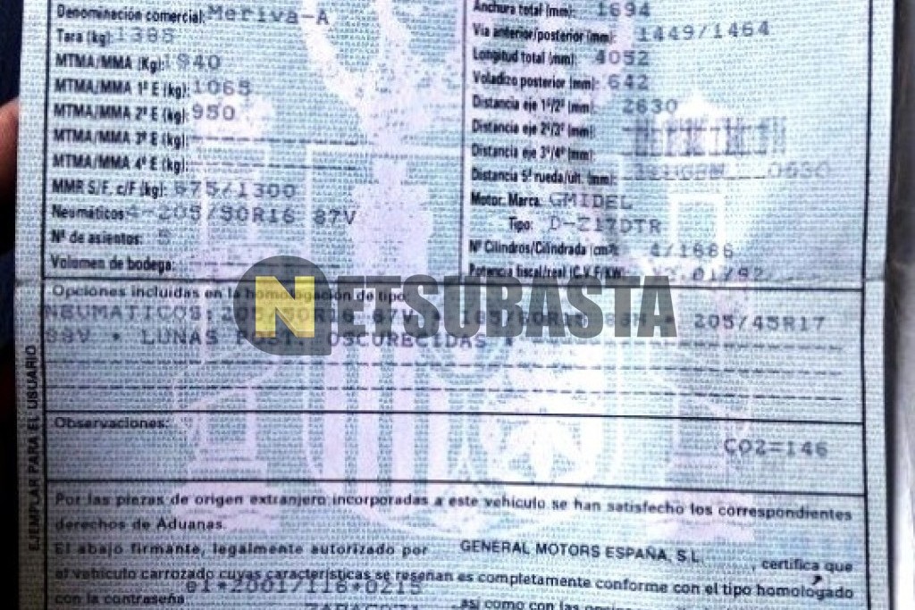 Opel Meriva 1.7 CDTi 2009