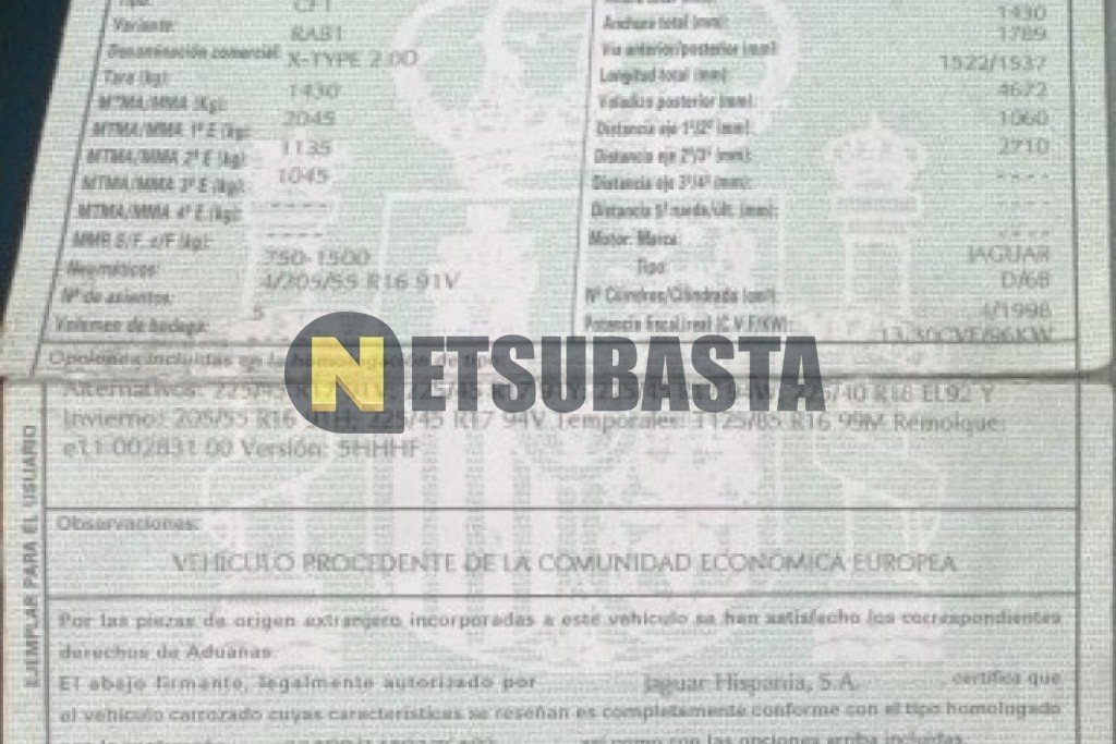Jaguar X-Type 2.0D 2004
