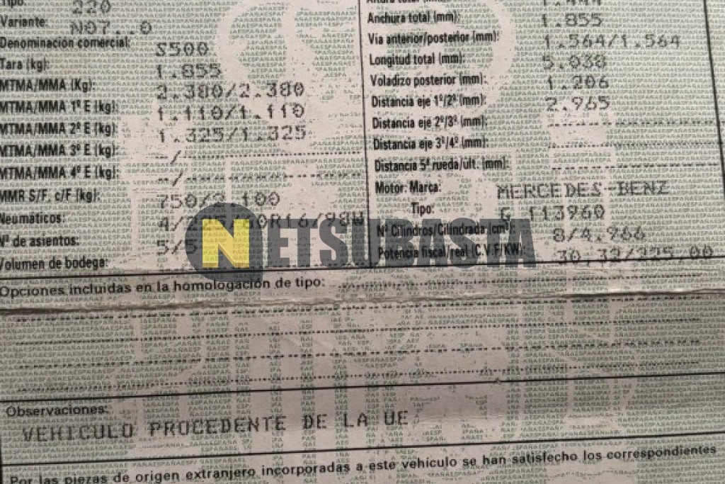 Mercedes-Benz S 500 2000