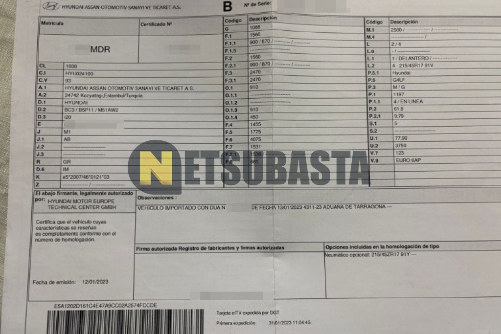 Hyundai i20 1.2 MPi 2023