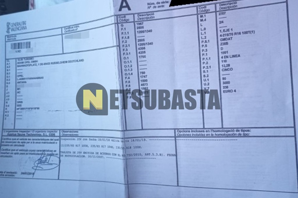 Opel Antara 2.0 CDTI 2007