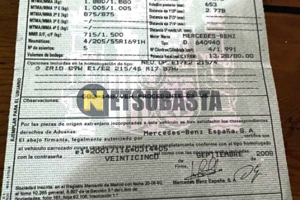 Mercedes-Benz B 180 CDI Autotronic 2009