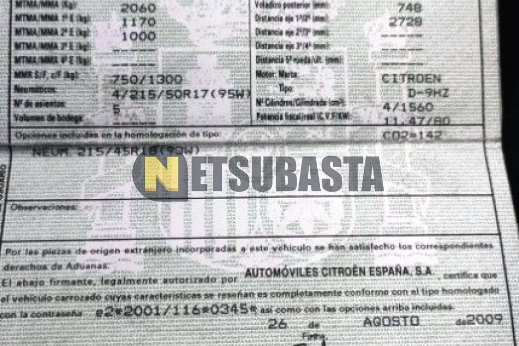 Citroën C4 Picasso 1.6 HDi FAP CMP 2009