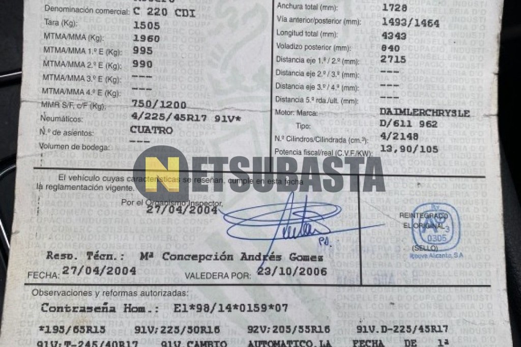 Mercedes-Benz C 220 CDI Sportcoupé Aut 2002