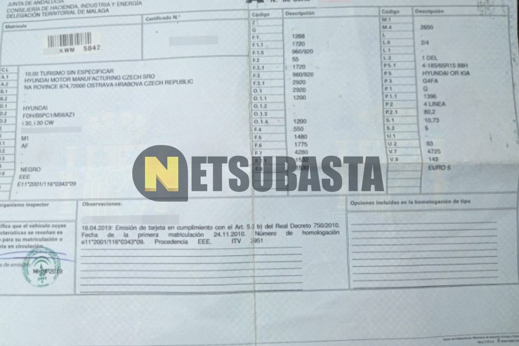 Hyundai i30 1.4 2010