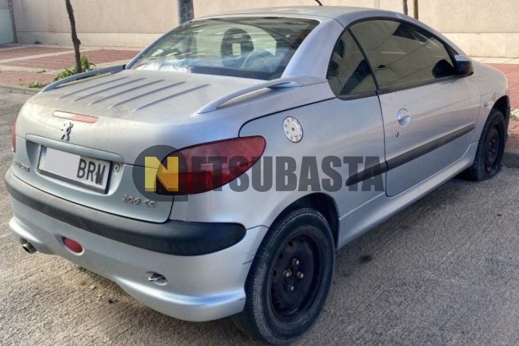 Peugeot 206 Coupé Cabrío 2.0 2001