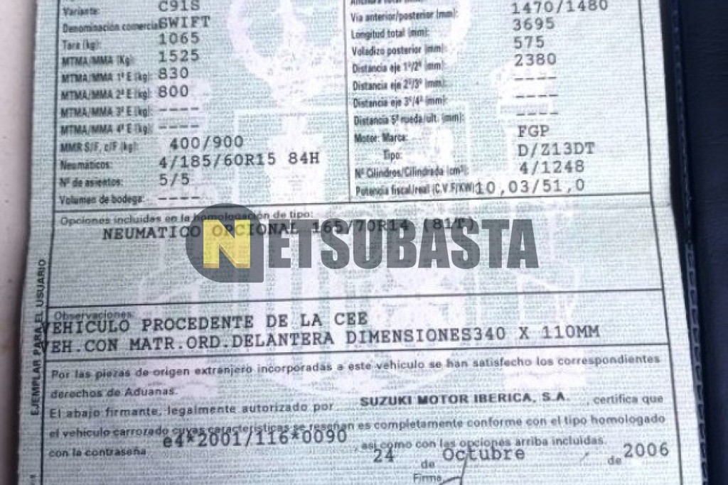 Suzuki Swift 1.3 DDiS 2006