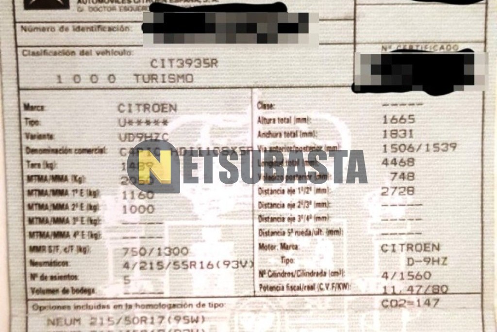 Citroën C4 Picasso 1.6 HDi 2009