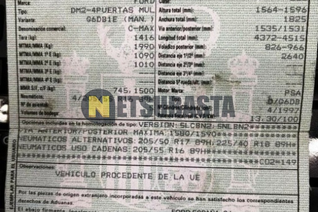 Ford C-Max 2.0 TDCi Powershift 2008