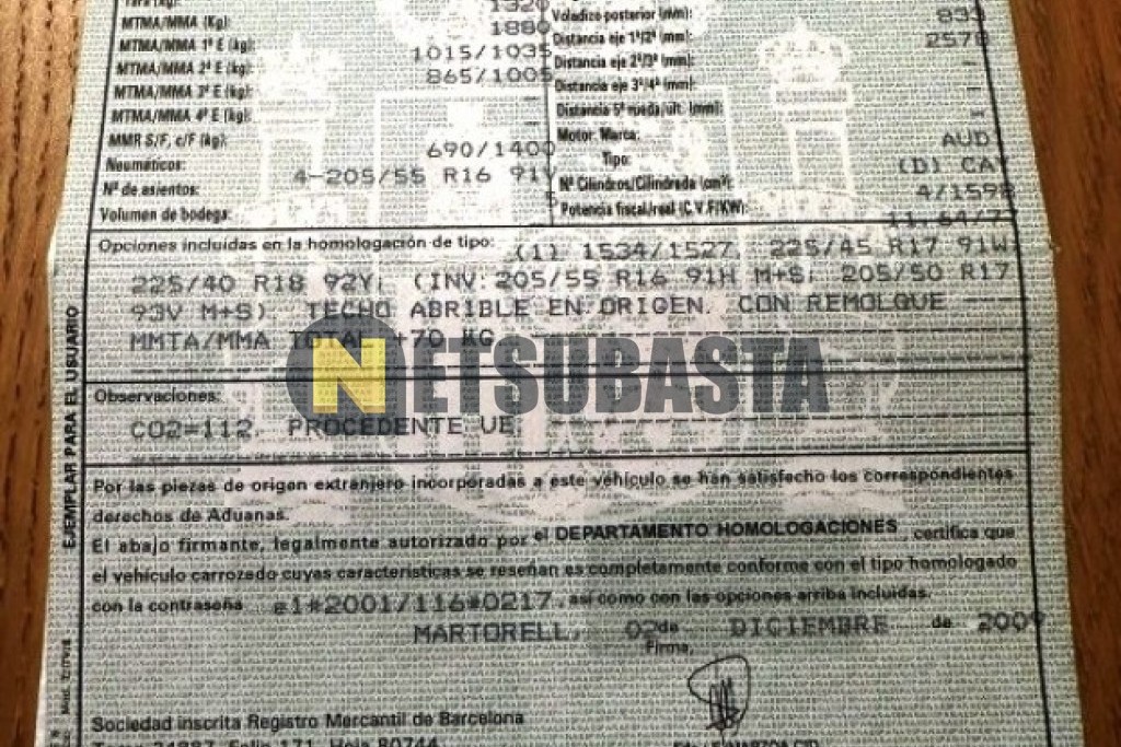 Audi A3 SportBack 1.6 TDI DPF 2009