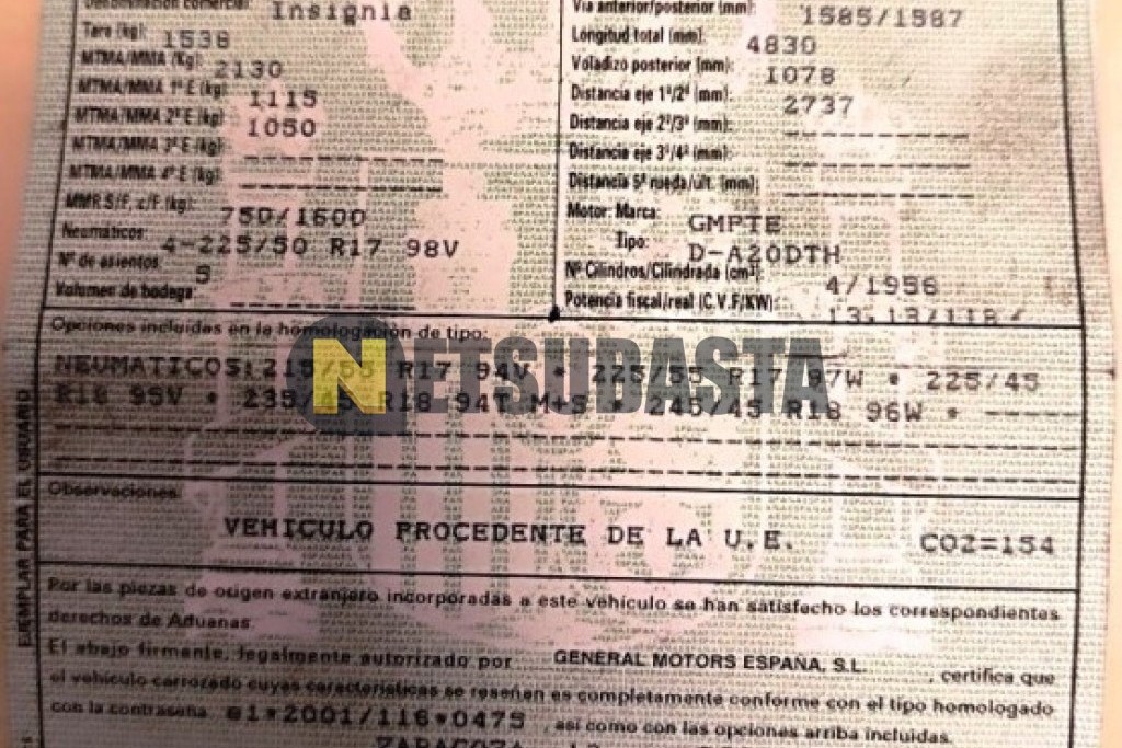 Opel Insignia 2.0 CDTI ecoFLEX 2009