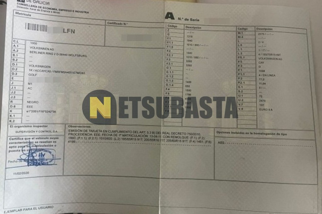 Volkswagen Golf 1.6 TDI 2011