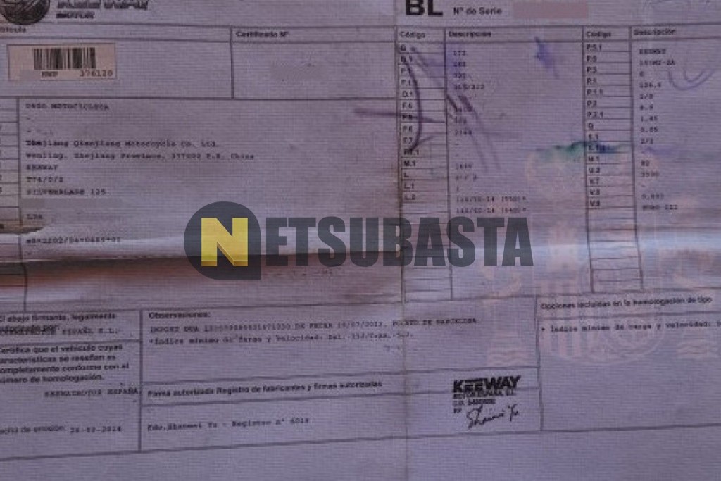 Keeway Silverblade 125 EFI 2014