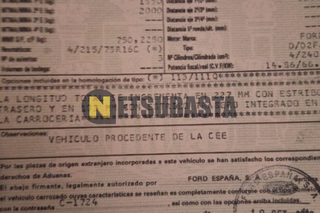 Ford Transit 2.4 TDdi 2001