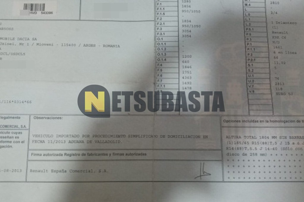 Dacia Dokker 1.5 dCi 2013