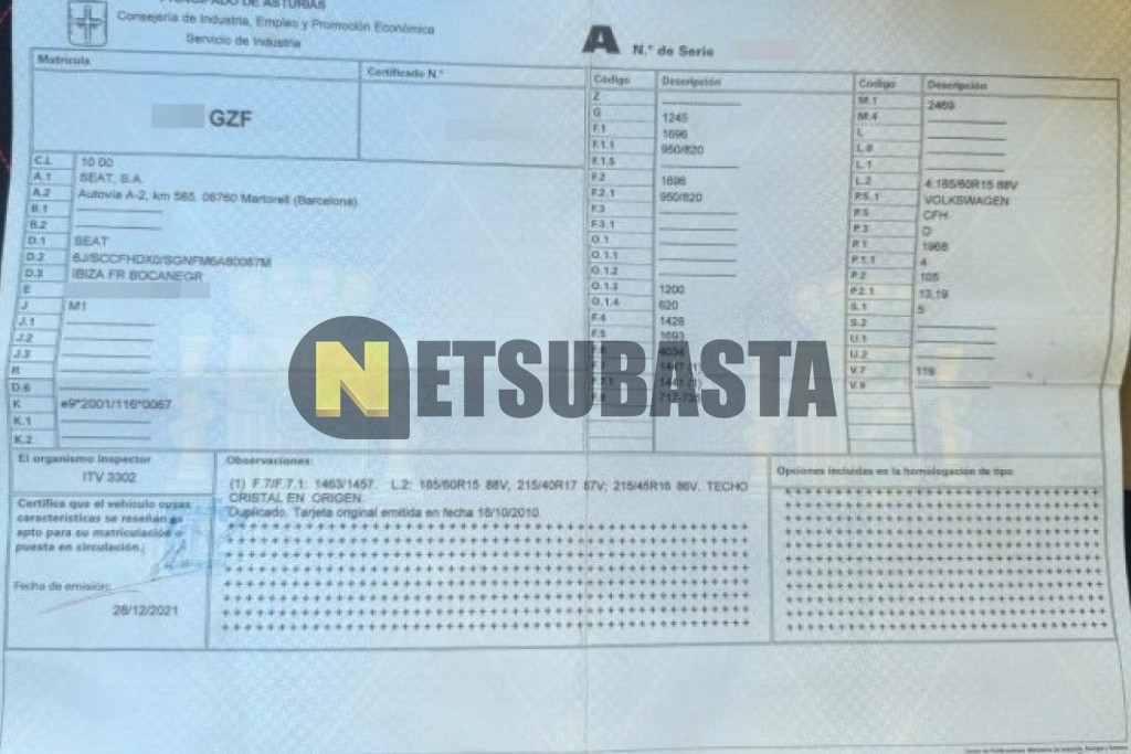 Seat Ibiza SportCoupé FR 2.0 TDI CR DPF 2010