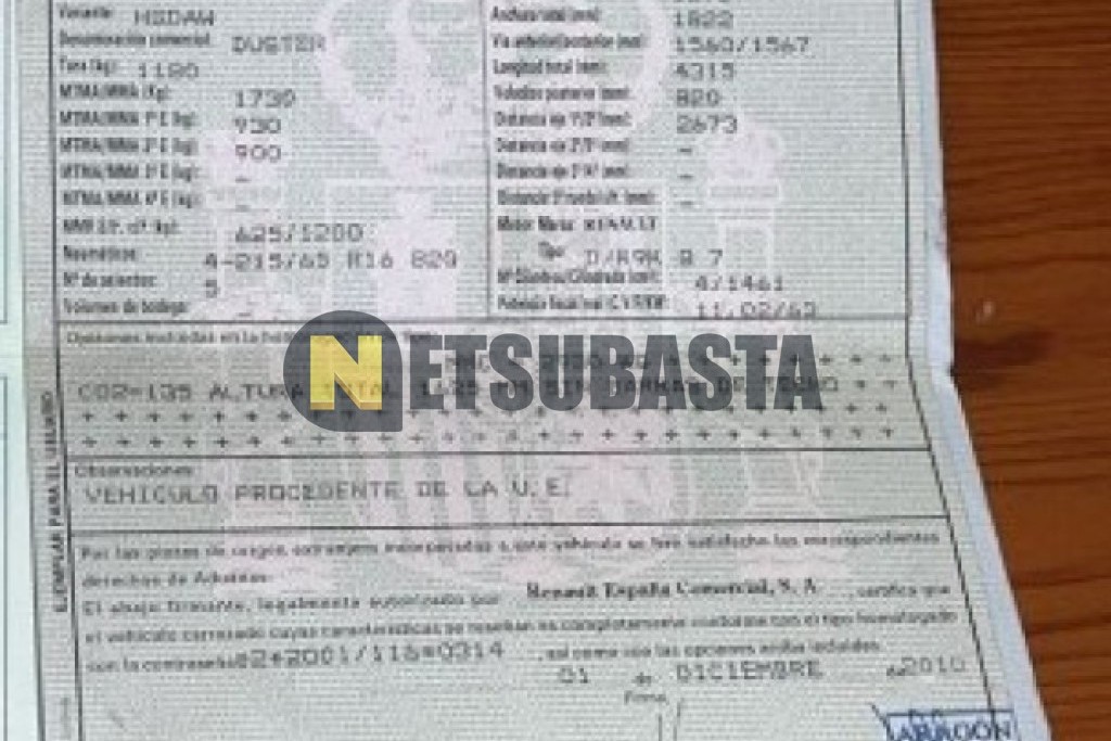 Dacia Duster 1.5 dCi 2011