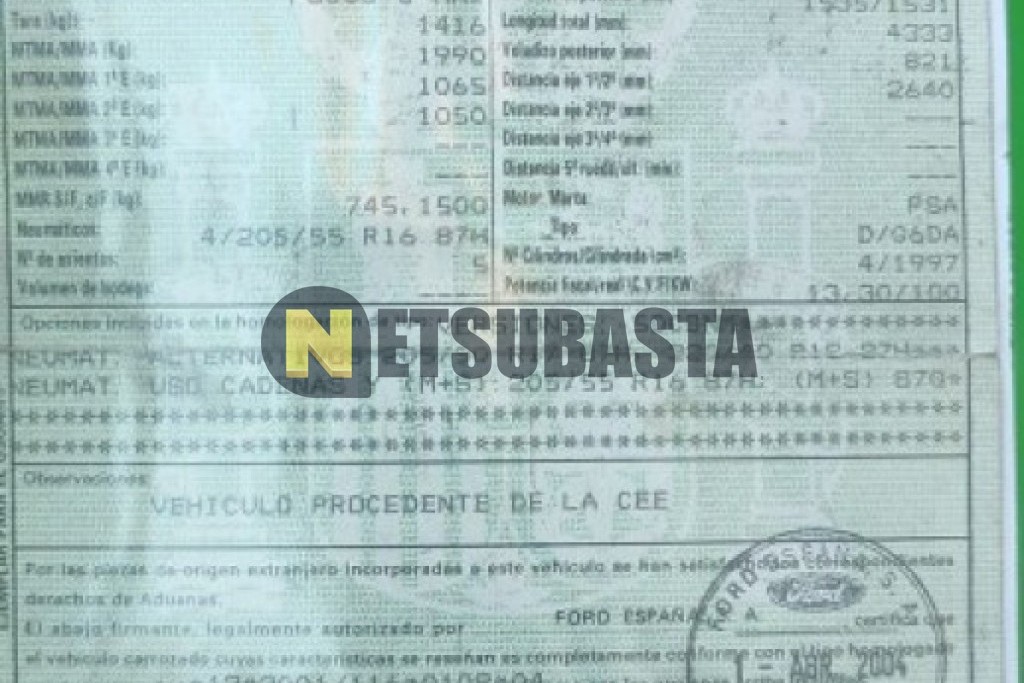 Ford Focus C-Max 2.0 TDCi 2004