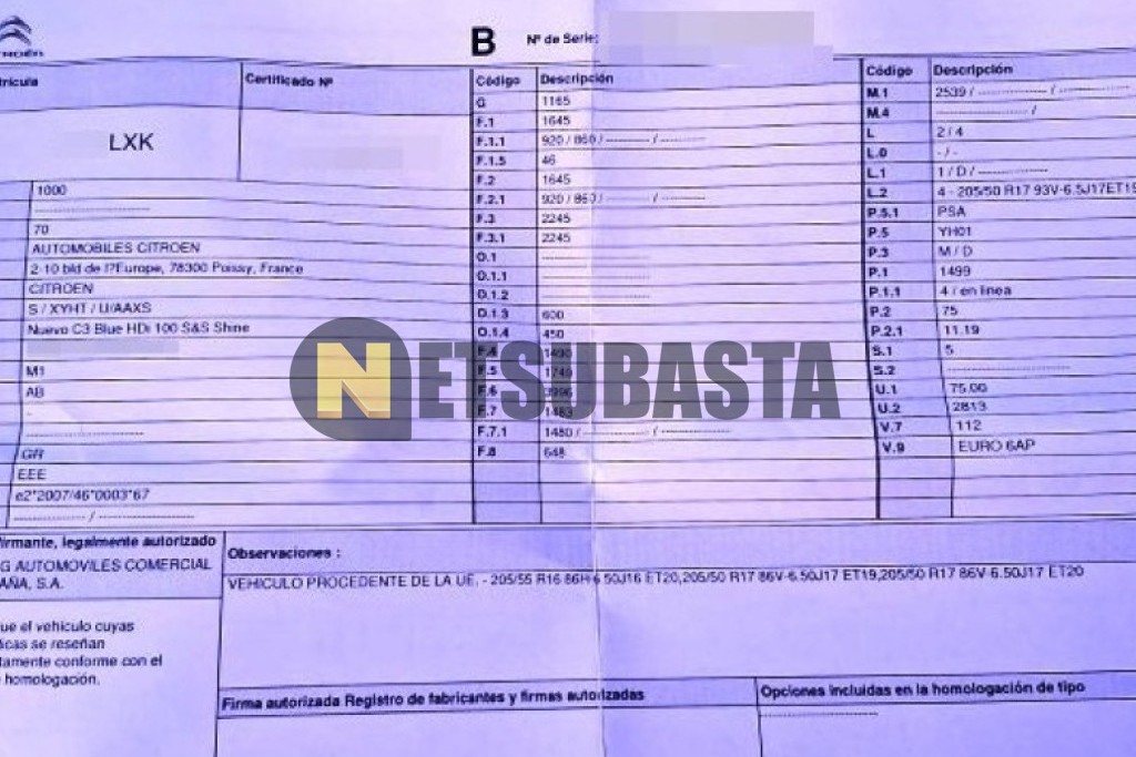 Citroën C3 1.5 BlueHDi 2022