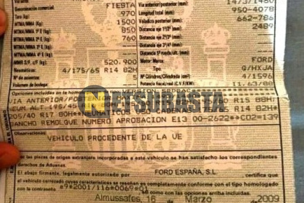 Ford Fiesta 1.6 2009