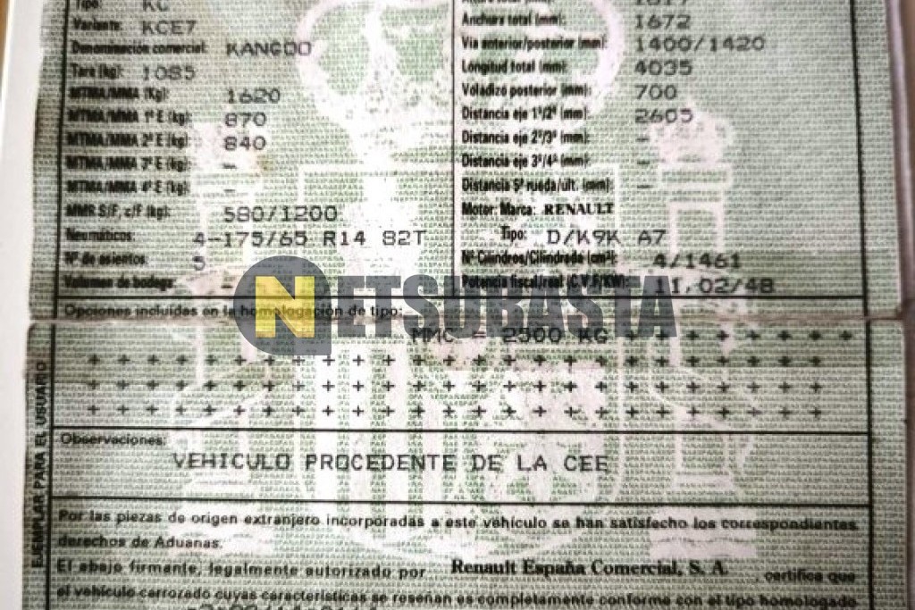 Renault Kangoo 1.5 dCi 2004