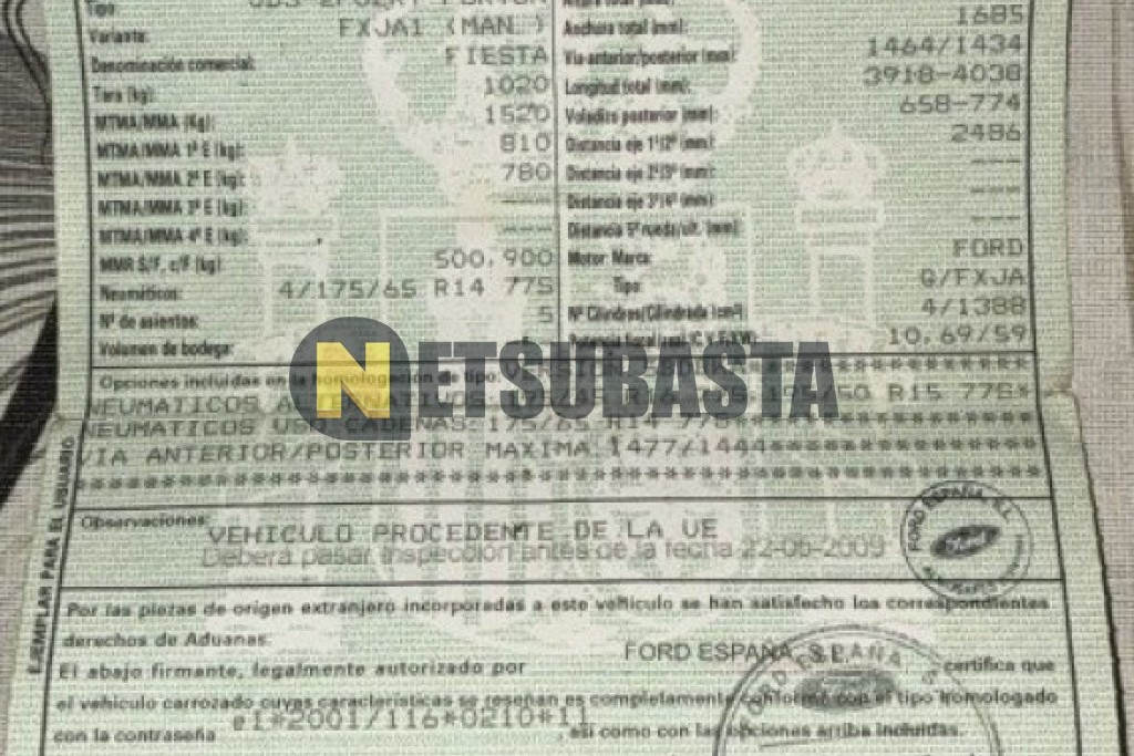 Ford Fiesta 1.4 2007