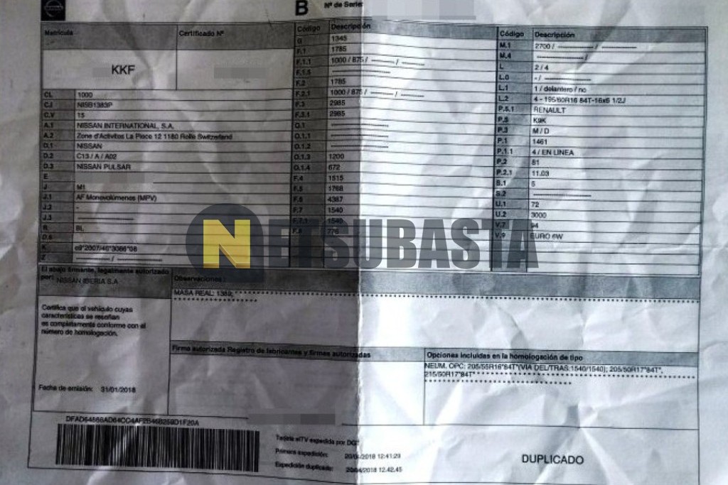 Nissan Pulsar 1.5 dCi 2018