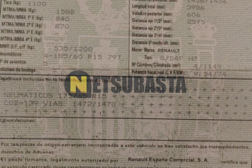 Renault Clio 1.2 TCE 2008