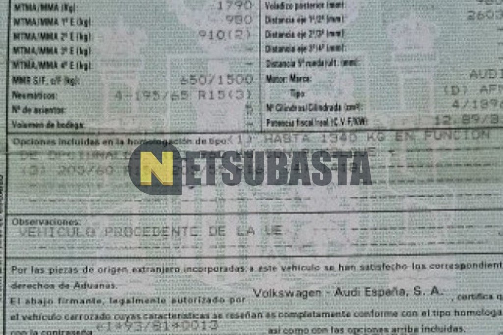 Audi A4 1.9 TDI 1998