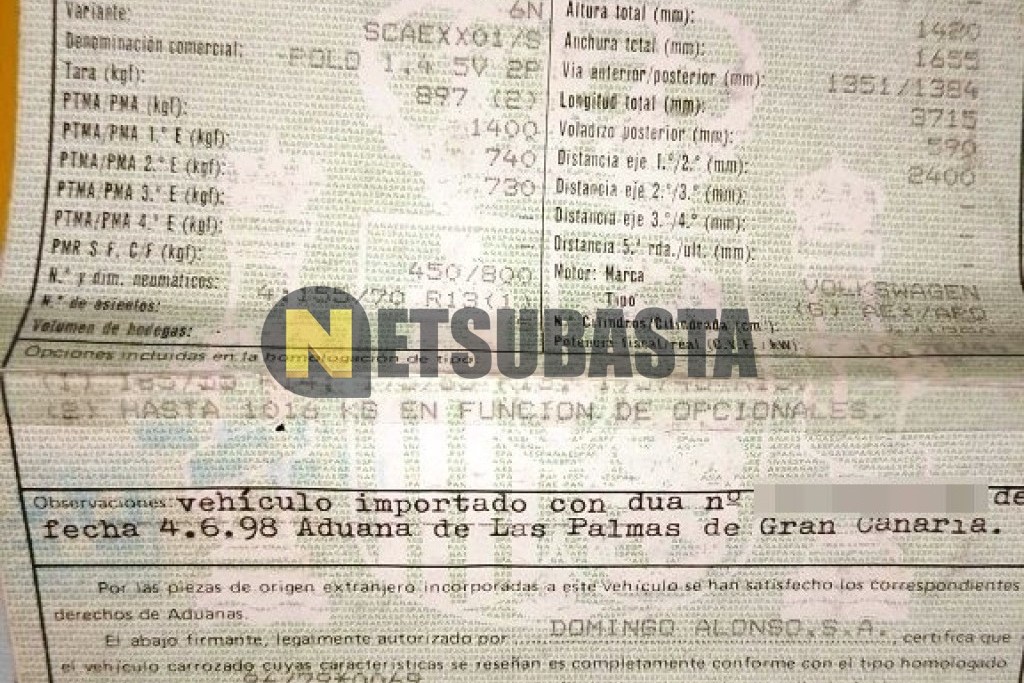 Volkswagen Polo 1.4 1998