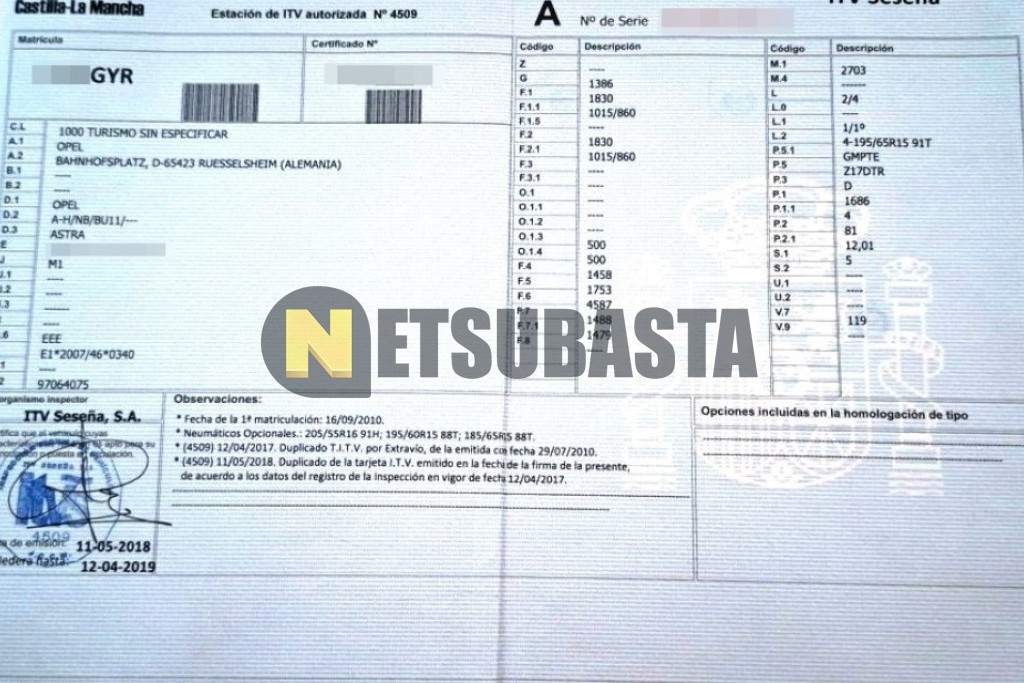 Opel Astra Sedán 1.7 CDTi 2010