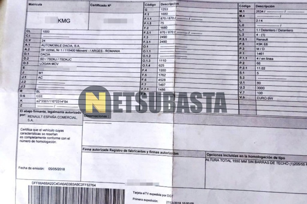 Dacia Logan MCV Stepway 1.5 dCi 2018