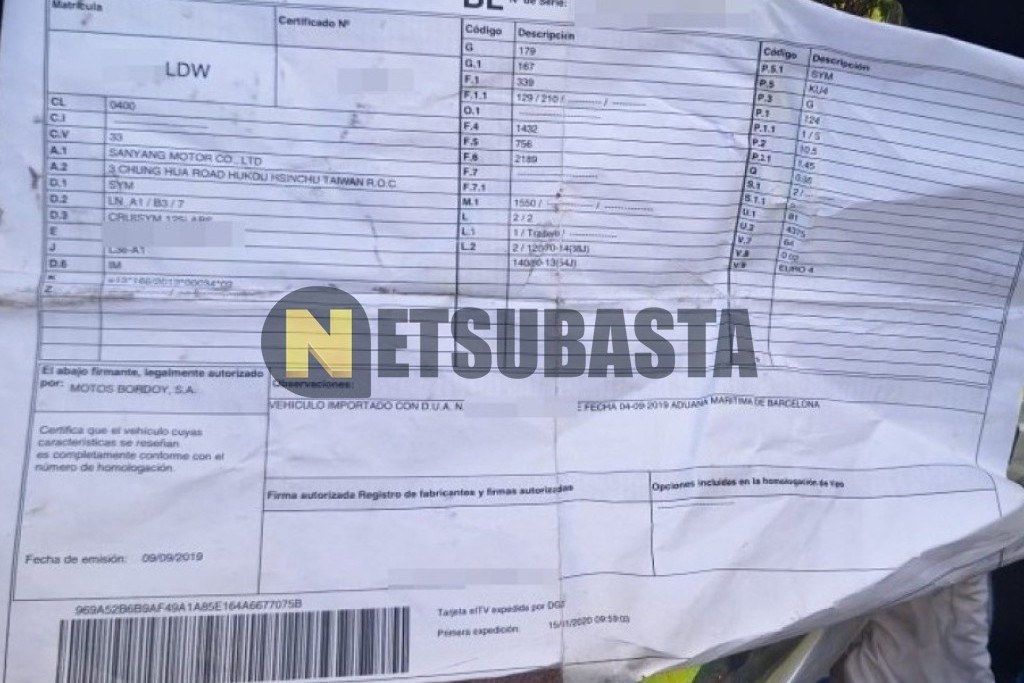 SYM Cruisym 125i 2020