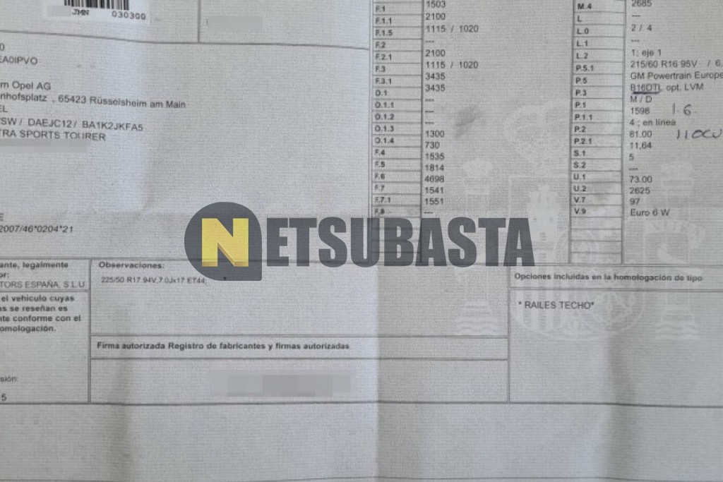 Opel Astra Sports Tourer 1.6 CDTi 2016