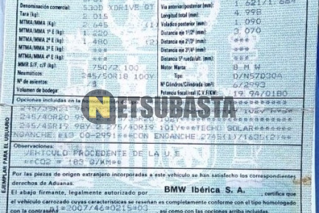 Bmw 530d xDrive Gran Turismo 2011