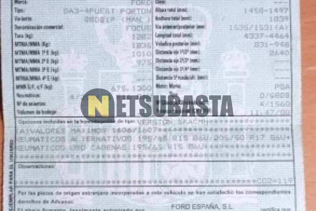 Ford Focus 1.6 TDCi 2011