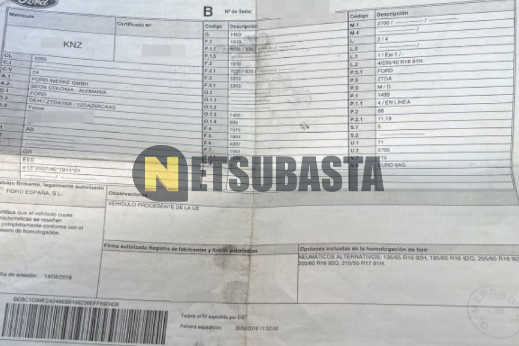 Ford Focus 1.5 EcoBlue Aut. 8 vel. 2018