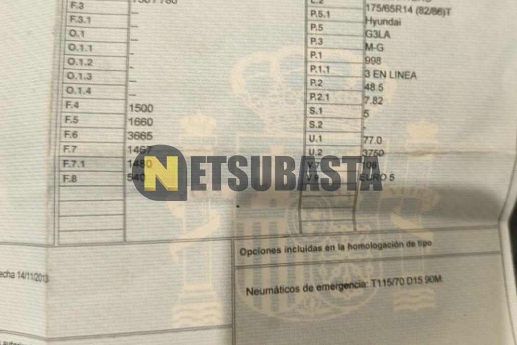 Hyundai i10 1.0 MPi 2014