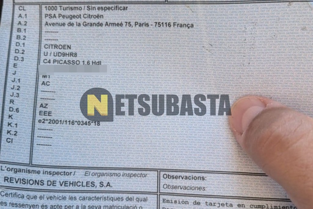 Citroën C4 Picasso 1.6 HDi 2013